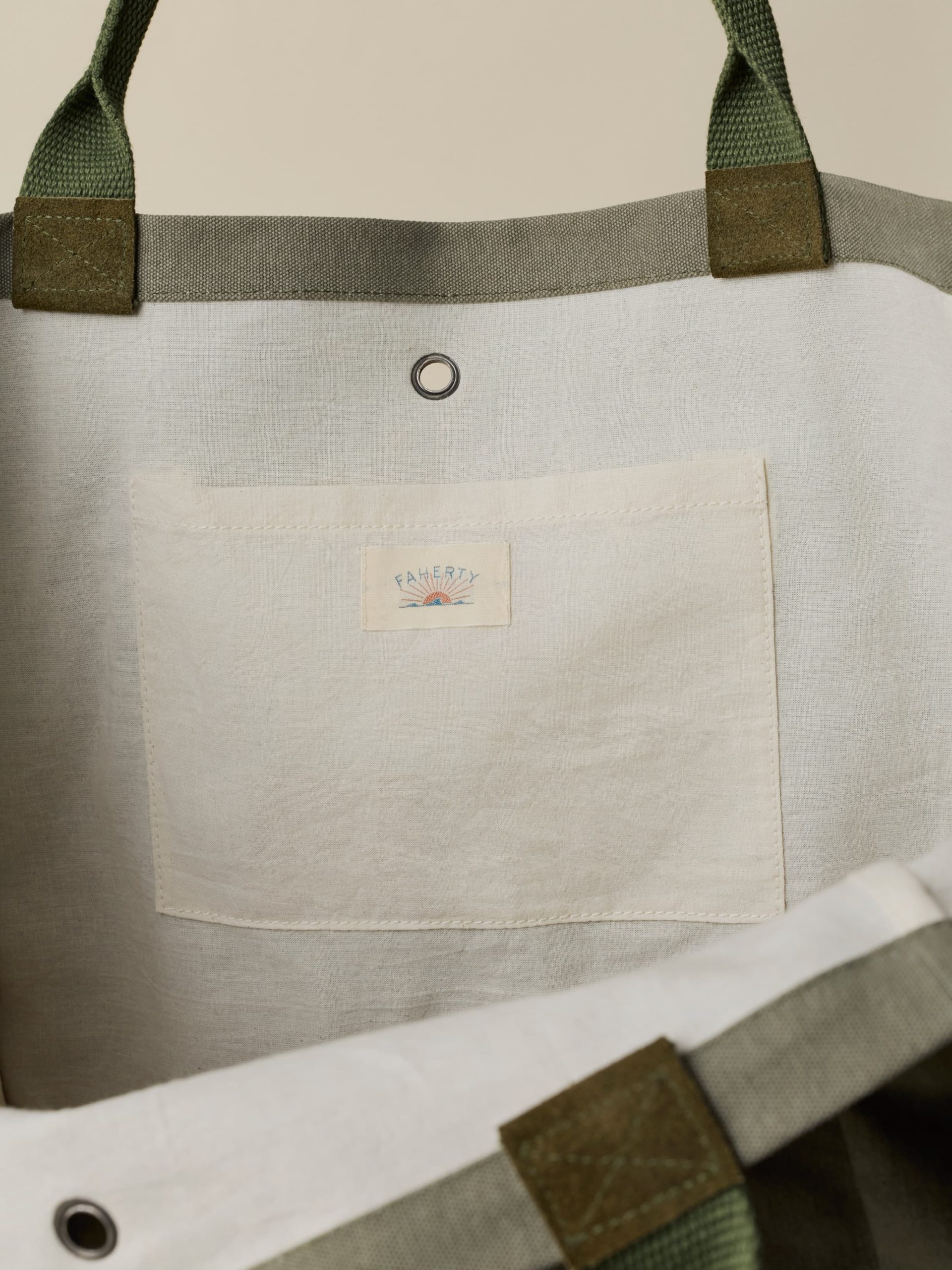 Sunwashed Canvas Utility Bag - Olive - Image 7