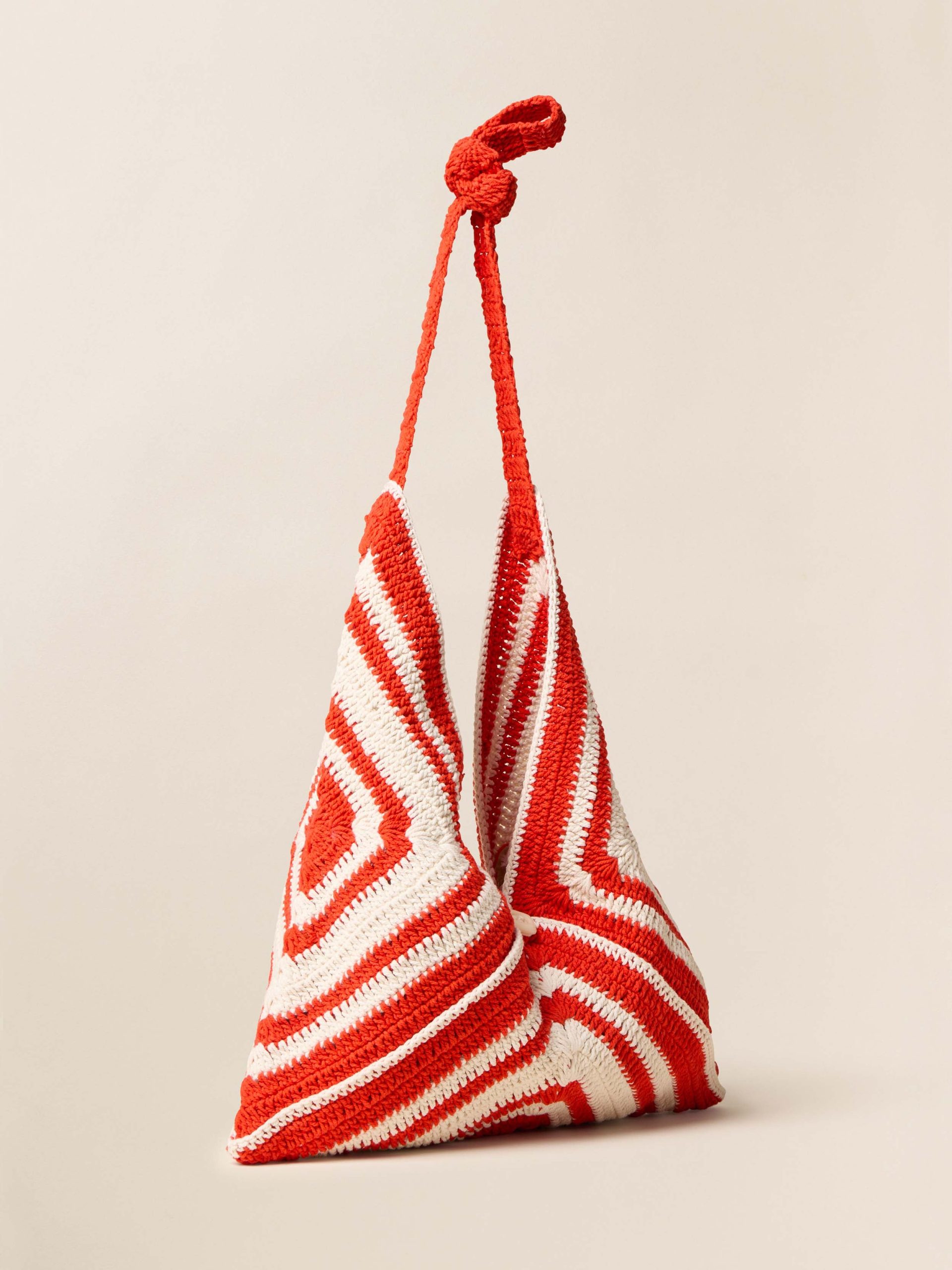 Riviera Crochet Bag - Poppy Red - Image 2