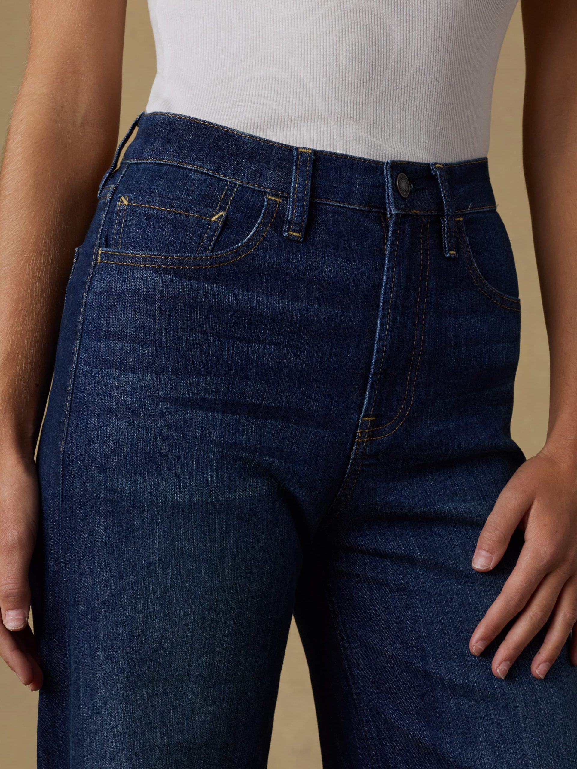 Saturday Denim Wide Leg - Dark Sea Wash - Image 7