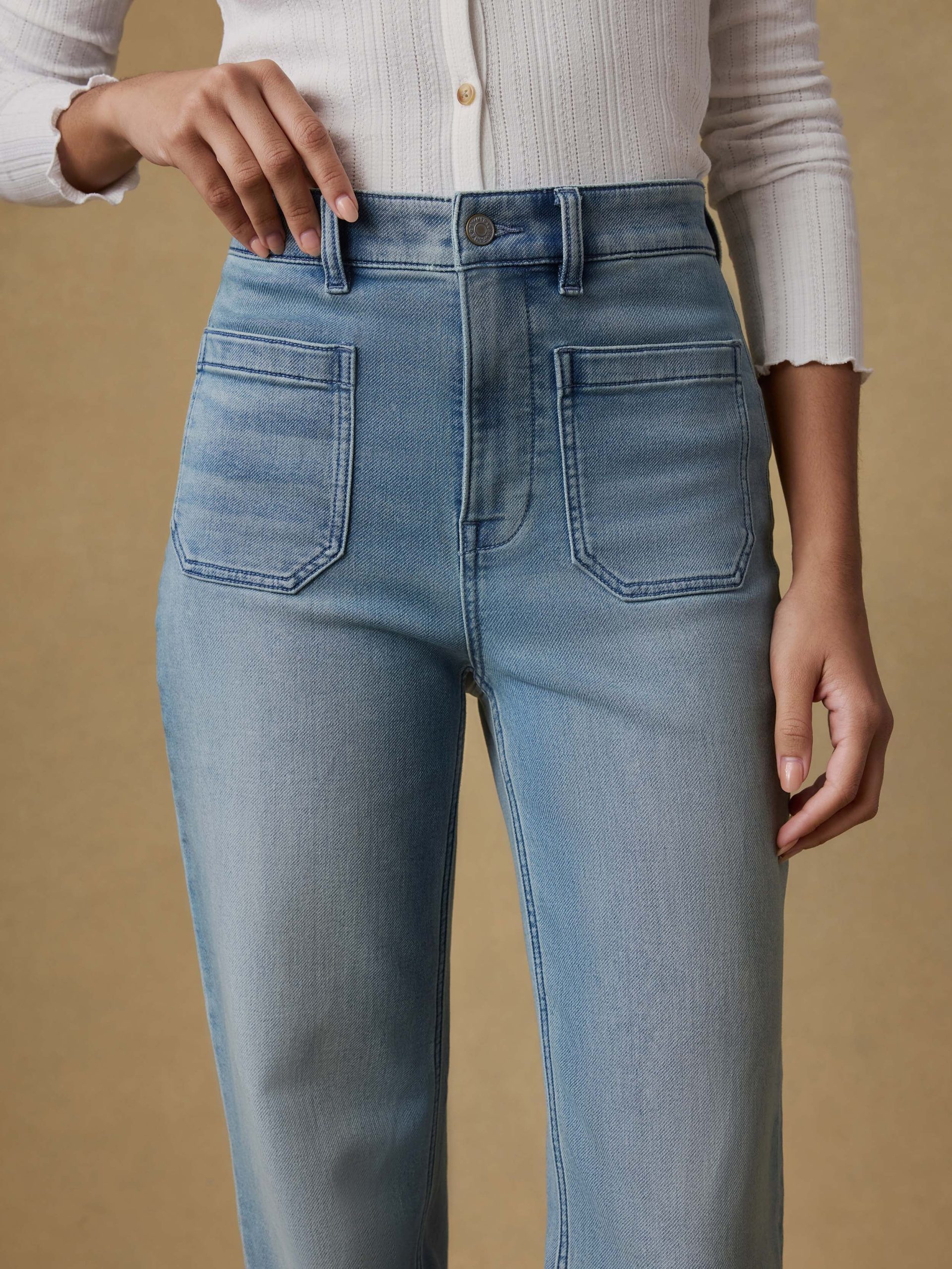 Stretch Terry Patch Pocket Pant - Eastern Shore Wash - Image 5