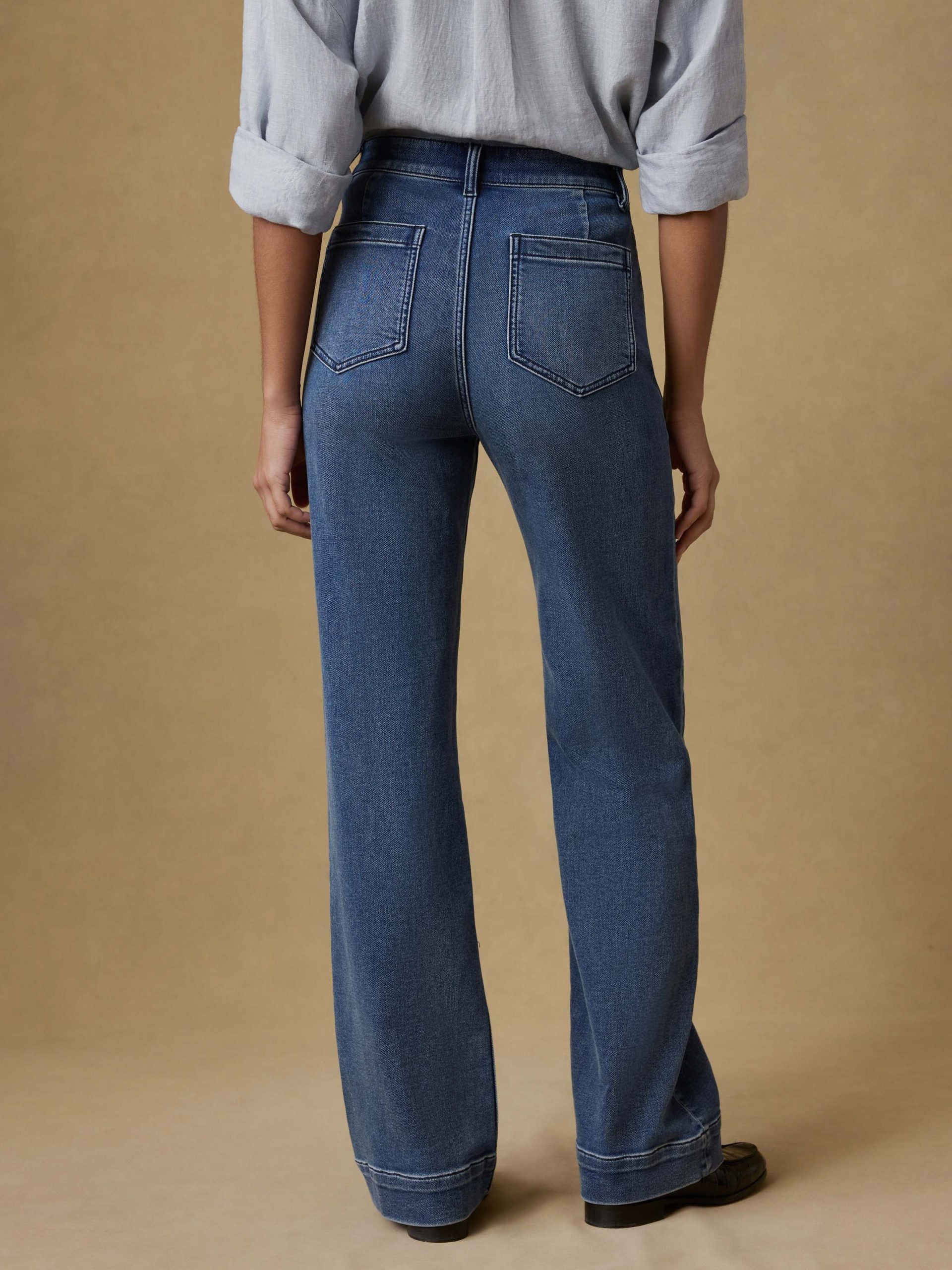 Stretch Terry Patch Pocket Pant - Riverton Wash - Image 3