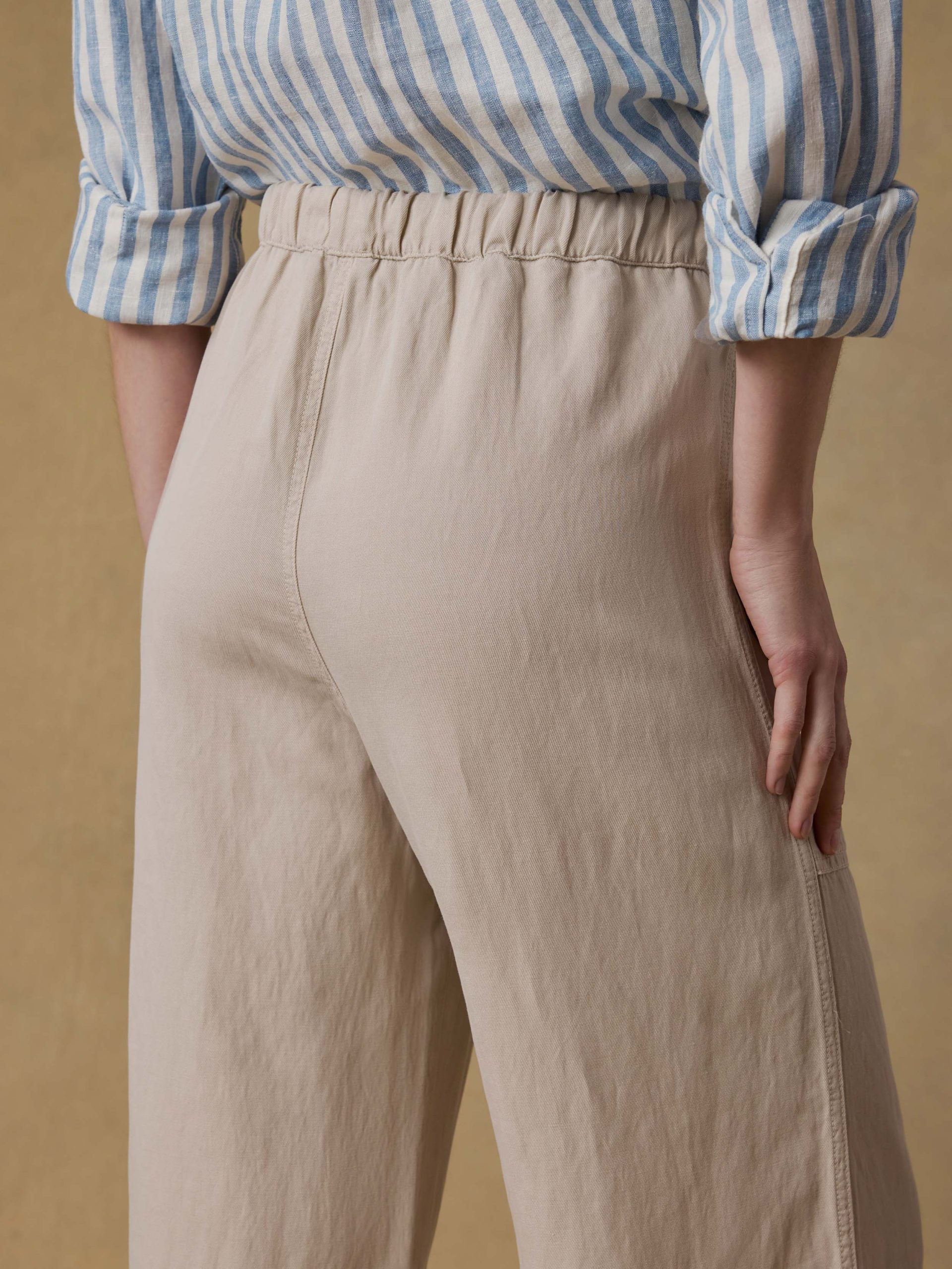 Topanga Drape Pant - Wheaten - Image 5