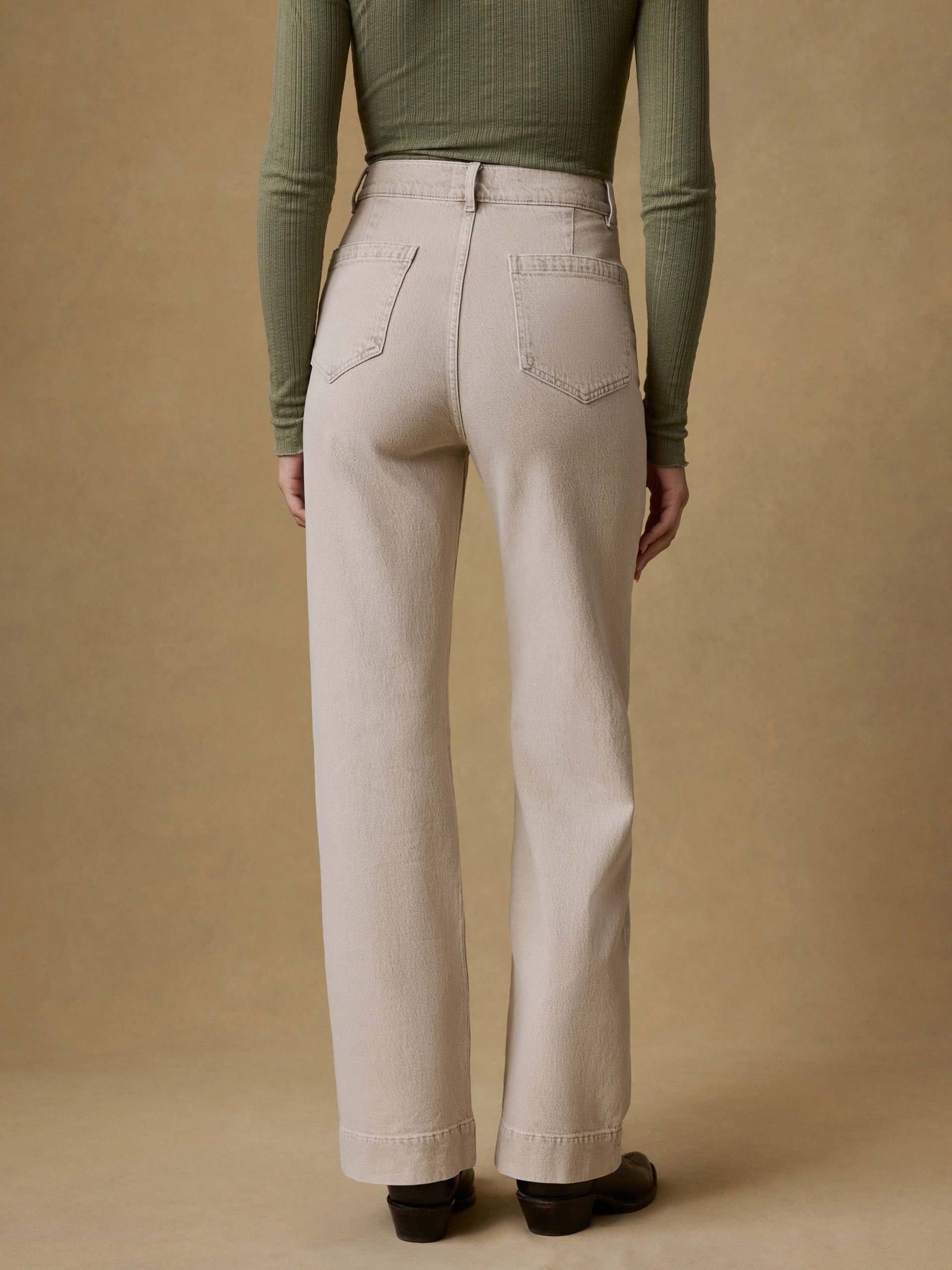 Sunfaded Denim Patch Pocket Pant - Sun Dune Wash - Image 5