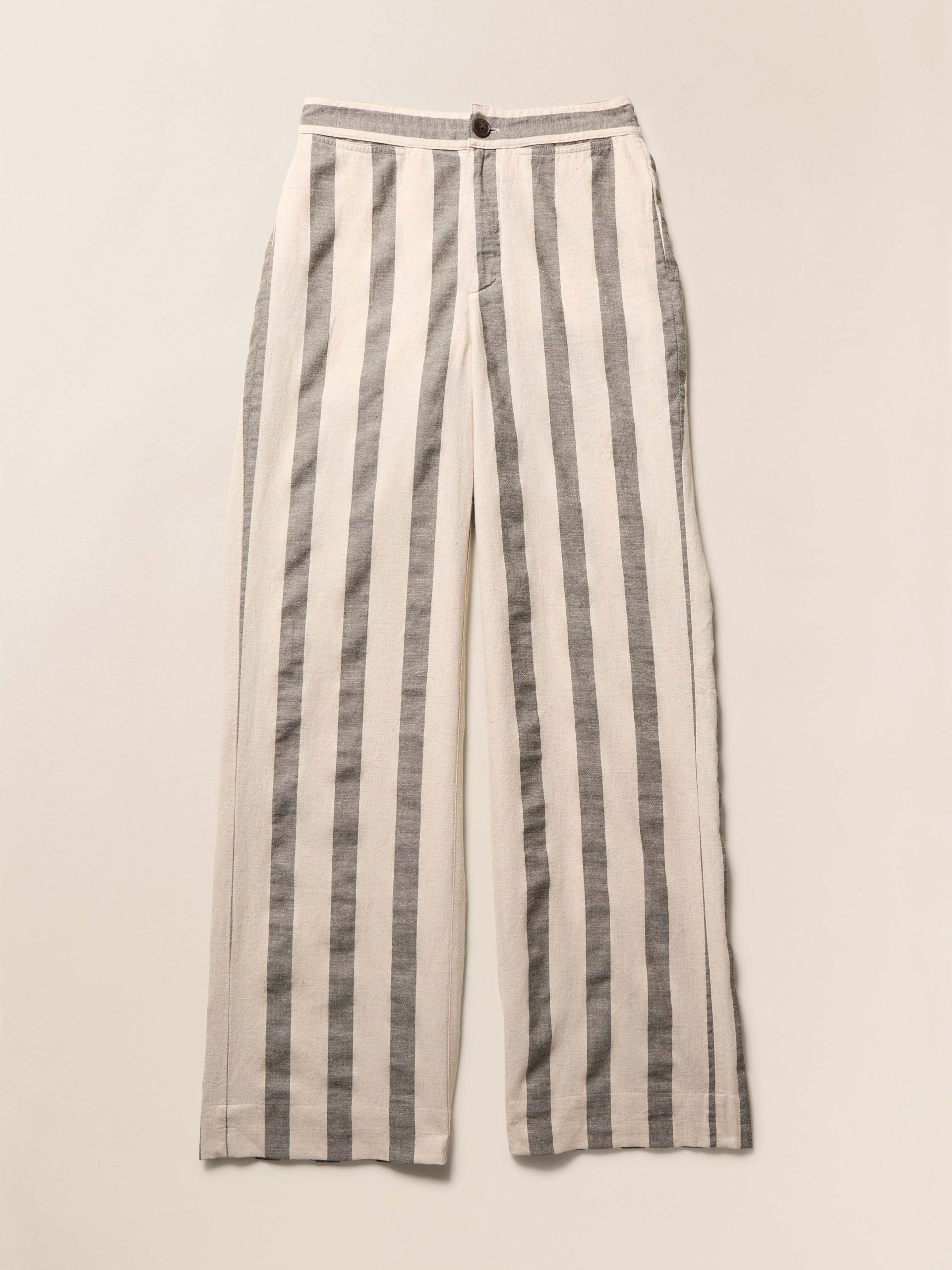 Sun Strider Cotton Linen Pant - Pine Bay Stripe - Image 9