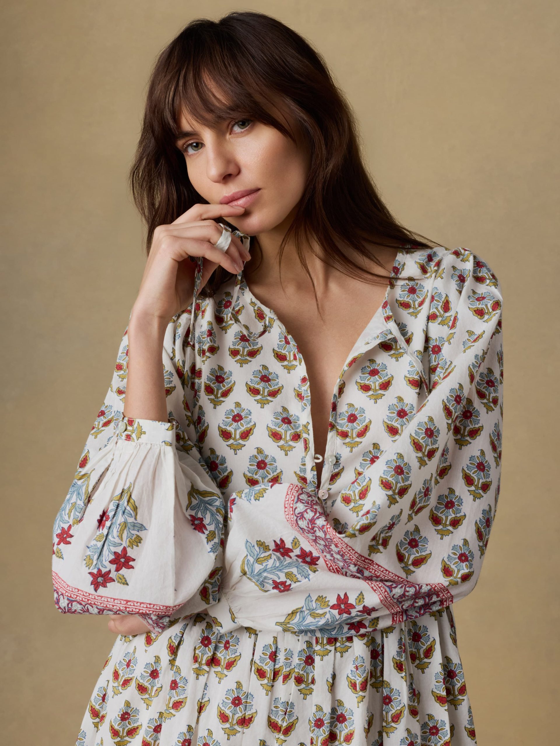 Suki Dress - Antique Bouquet - Image 2