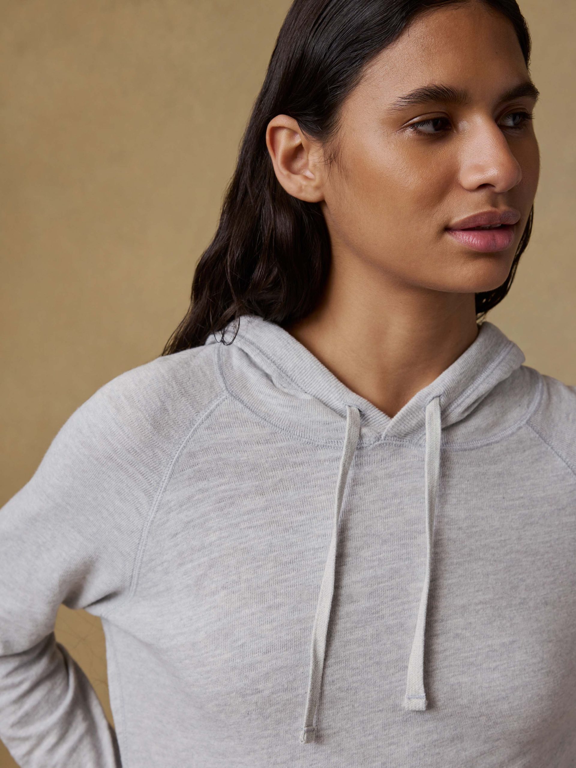 Sunwashed Organic Hoodie - Light Grey Heather - Image 5