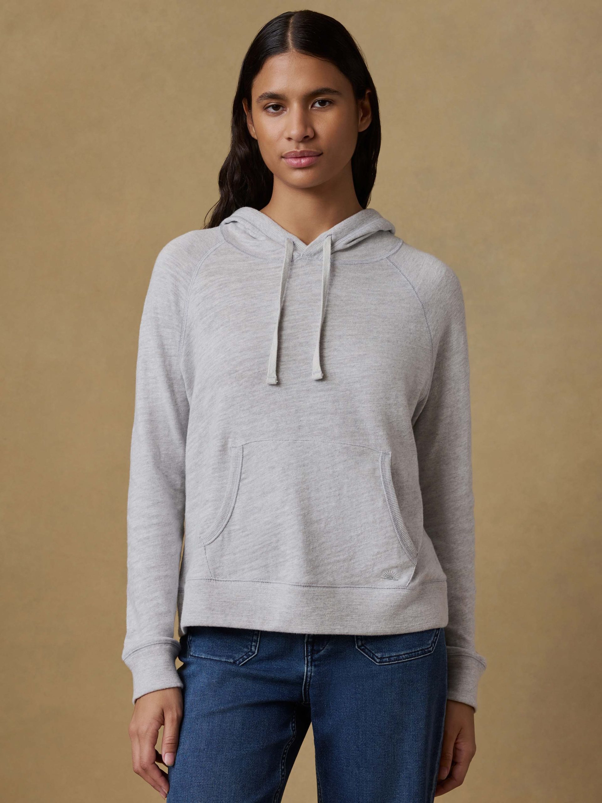 Sunwashed Organic Hoodie - Light Grey Heather