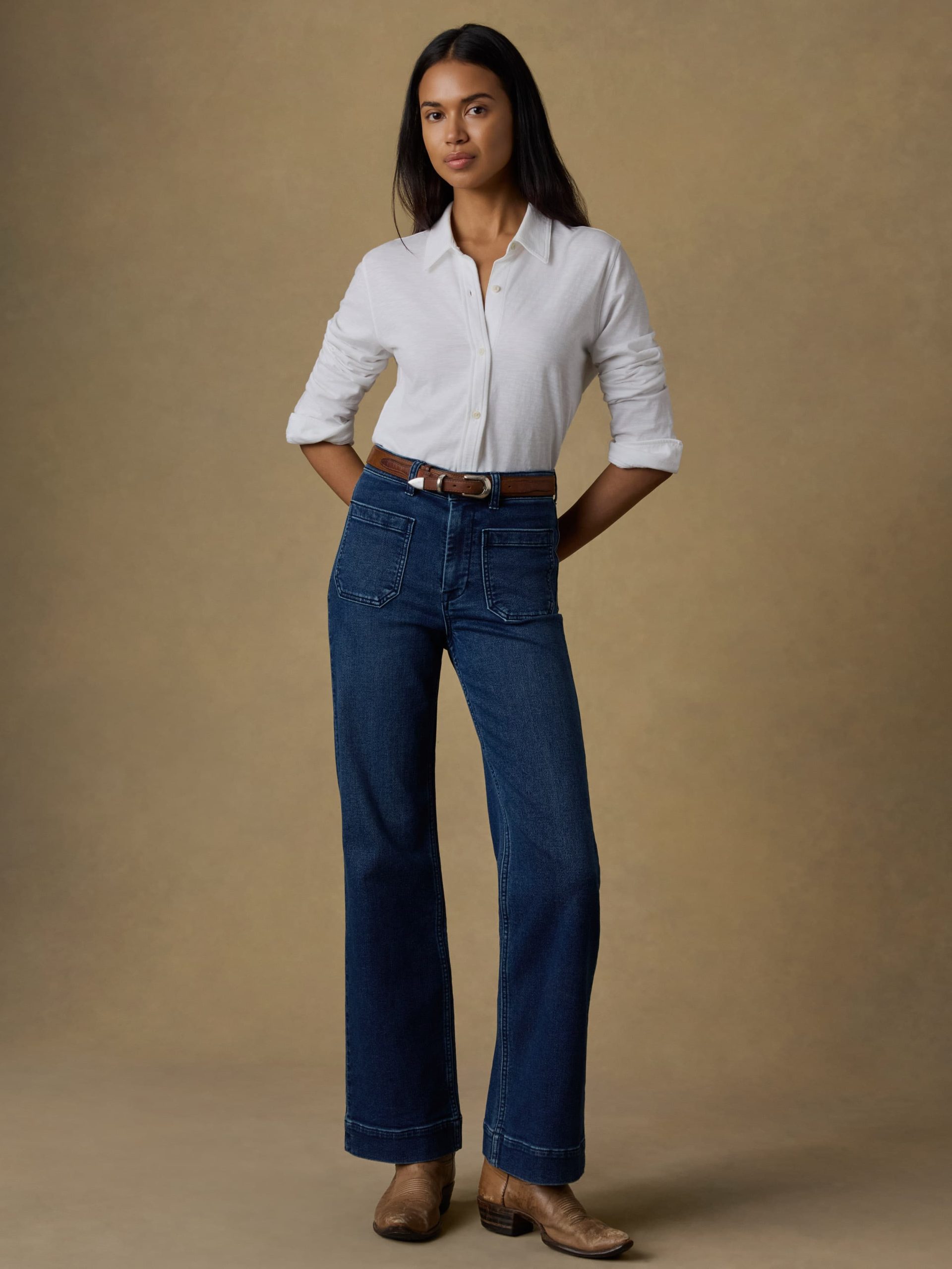 Sunwashed Knit Shirt - White - Image 2