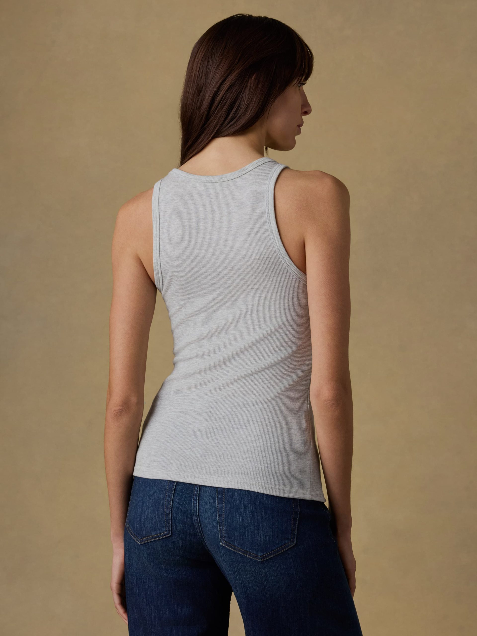 Featherweight Freestyle Tank - Light Grey Heather - Image 3