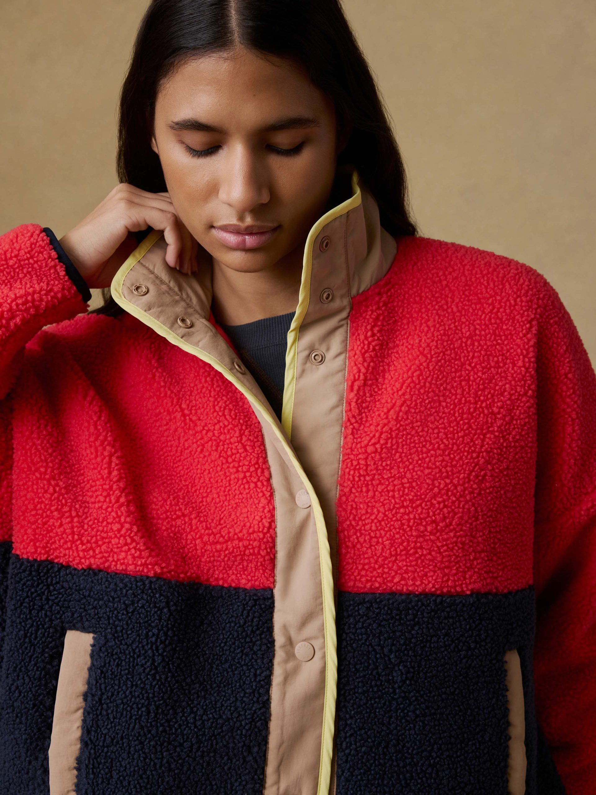 Fireside Fleece Jacket - Campfire Sunset - Image 3
