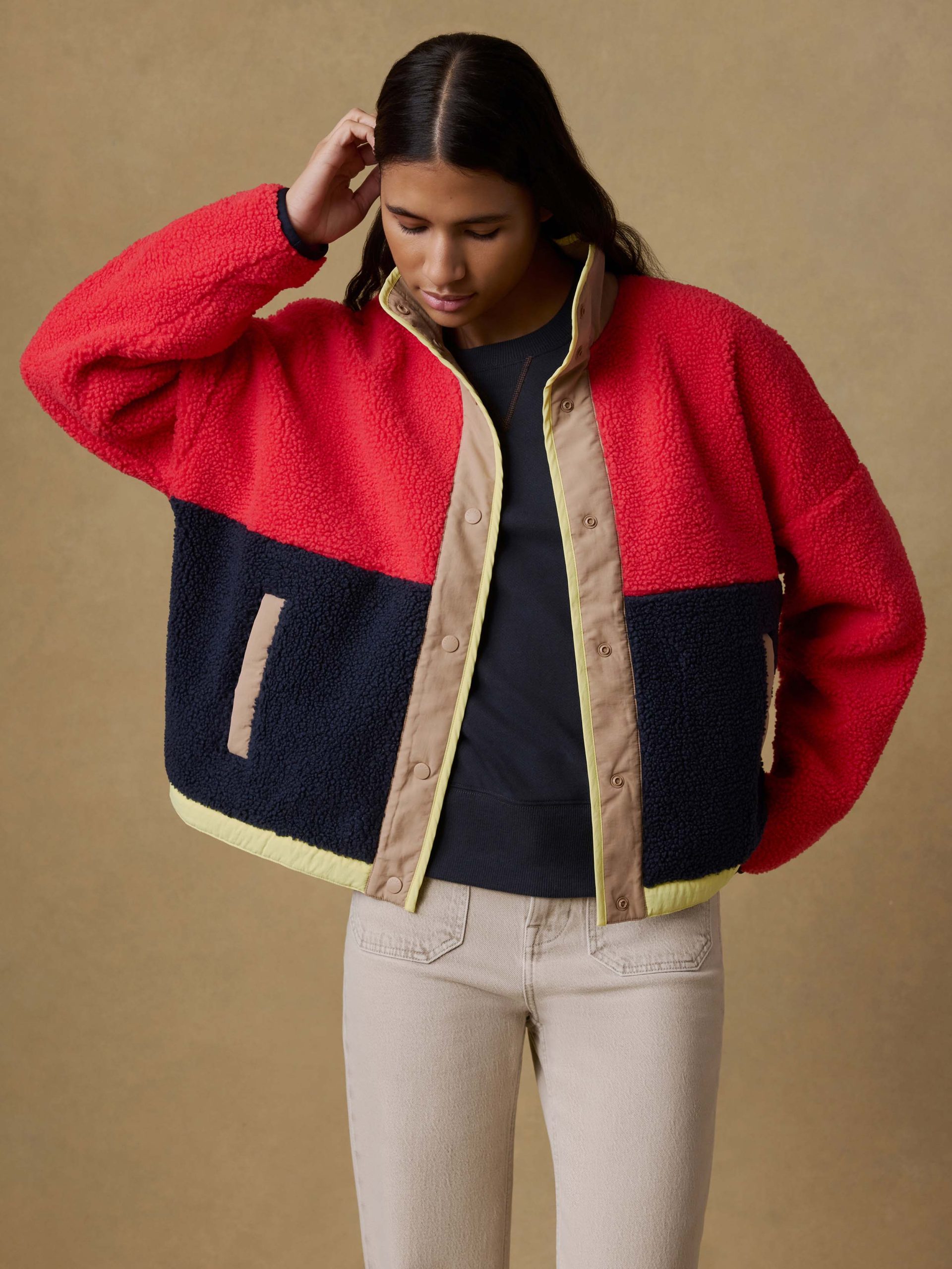 Fireside Fleece Jacket - Campfire Sunset - Image 6