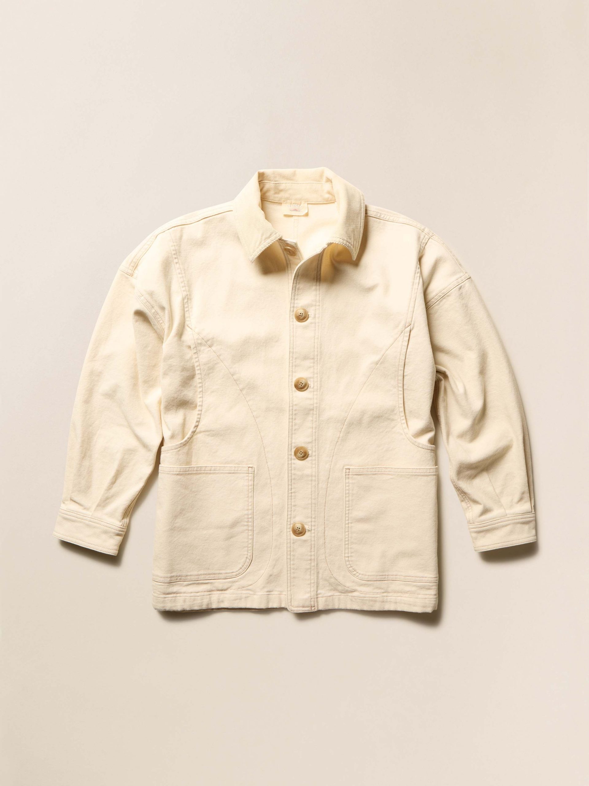 Sunwashed Canvas Chore Jacket - Sea Salt - Image 8