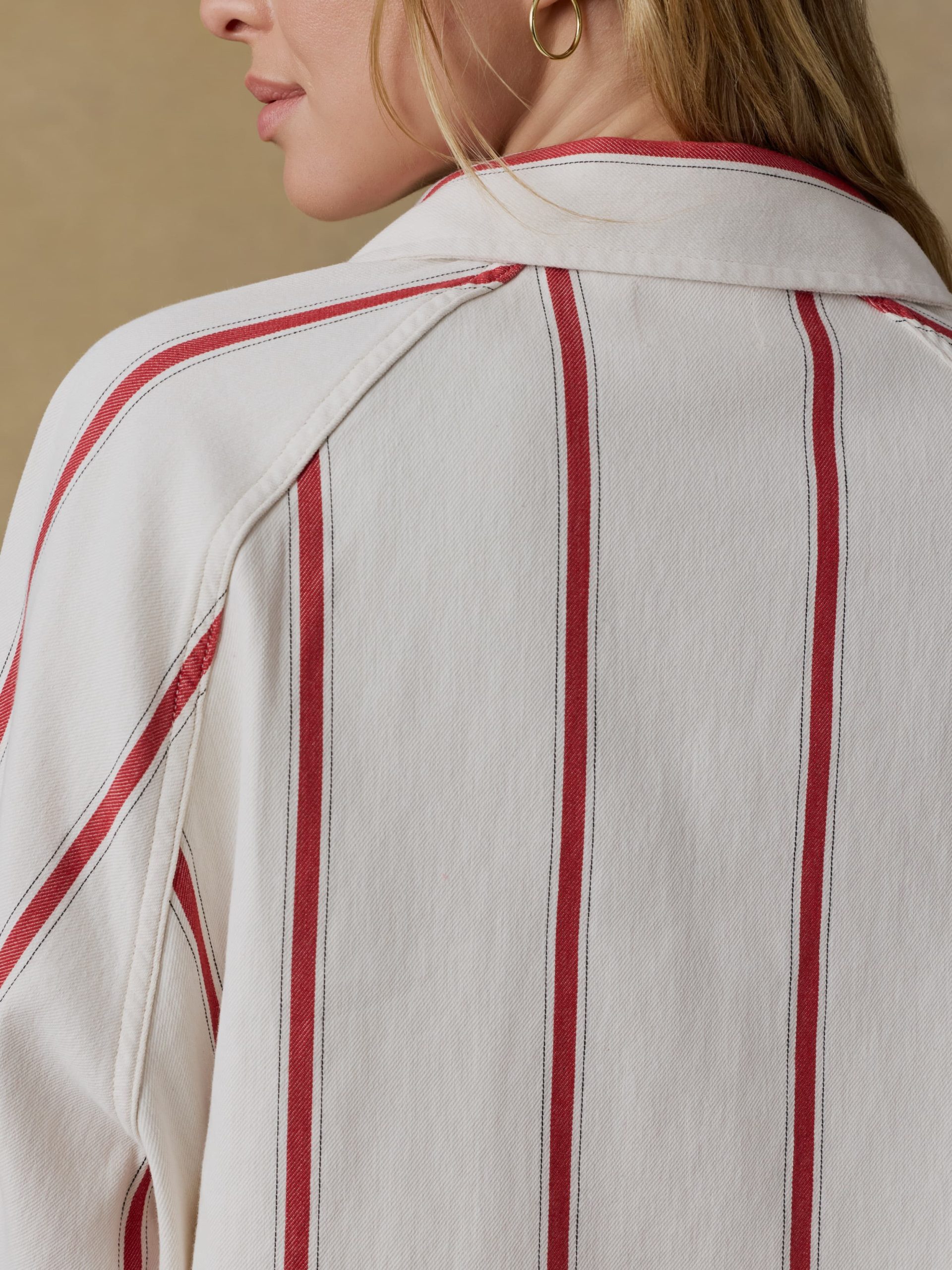Tideweave Chore Jacket - Northbay Stripe - Image 5