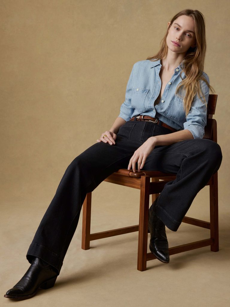 Tried & True Chambray Shirt - Mid Wash