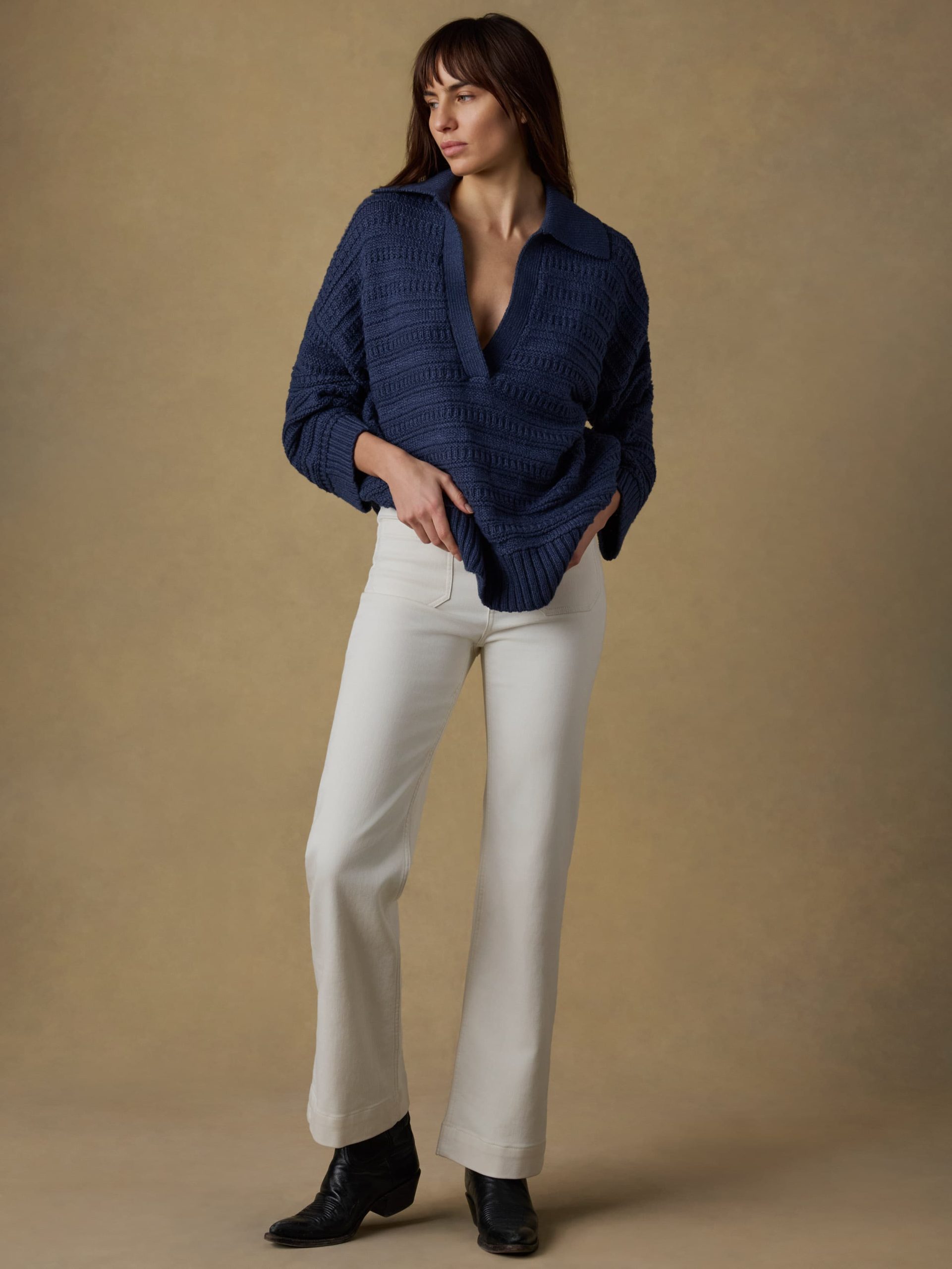 Heirloom Cotton Relaxed Polo - Spellbound - Image 4
