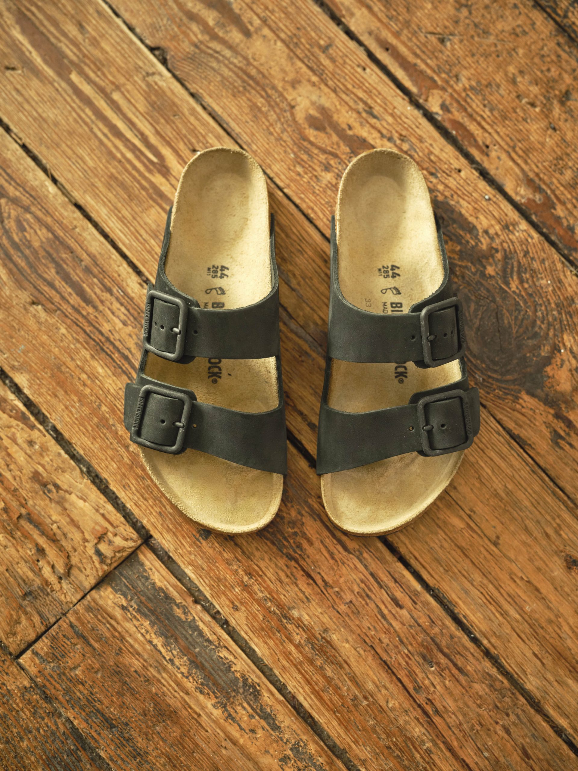 Birkenstock + Faherty Arizona Wire Buckle - Black - Image 2