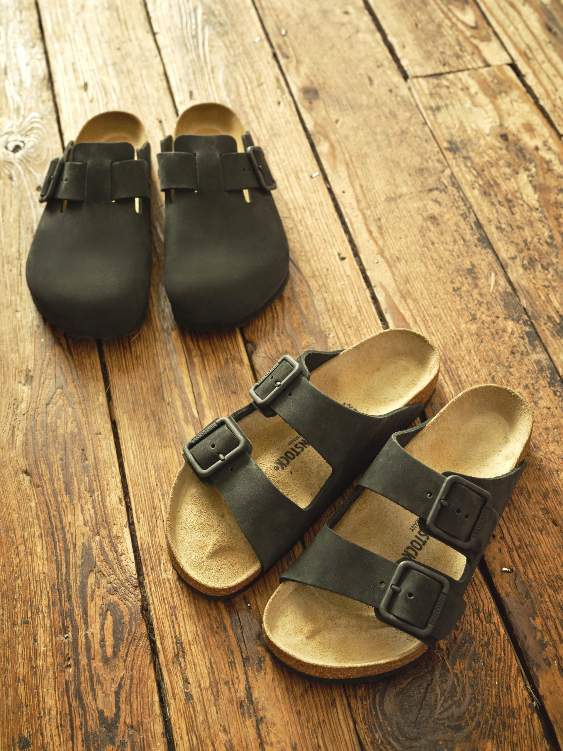 Birkenstock + Faherty Arizona Wire Buckle - Black - Image 3