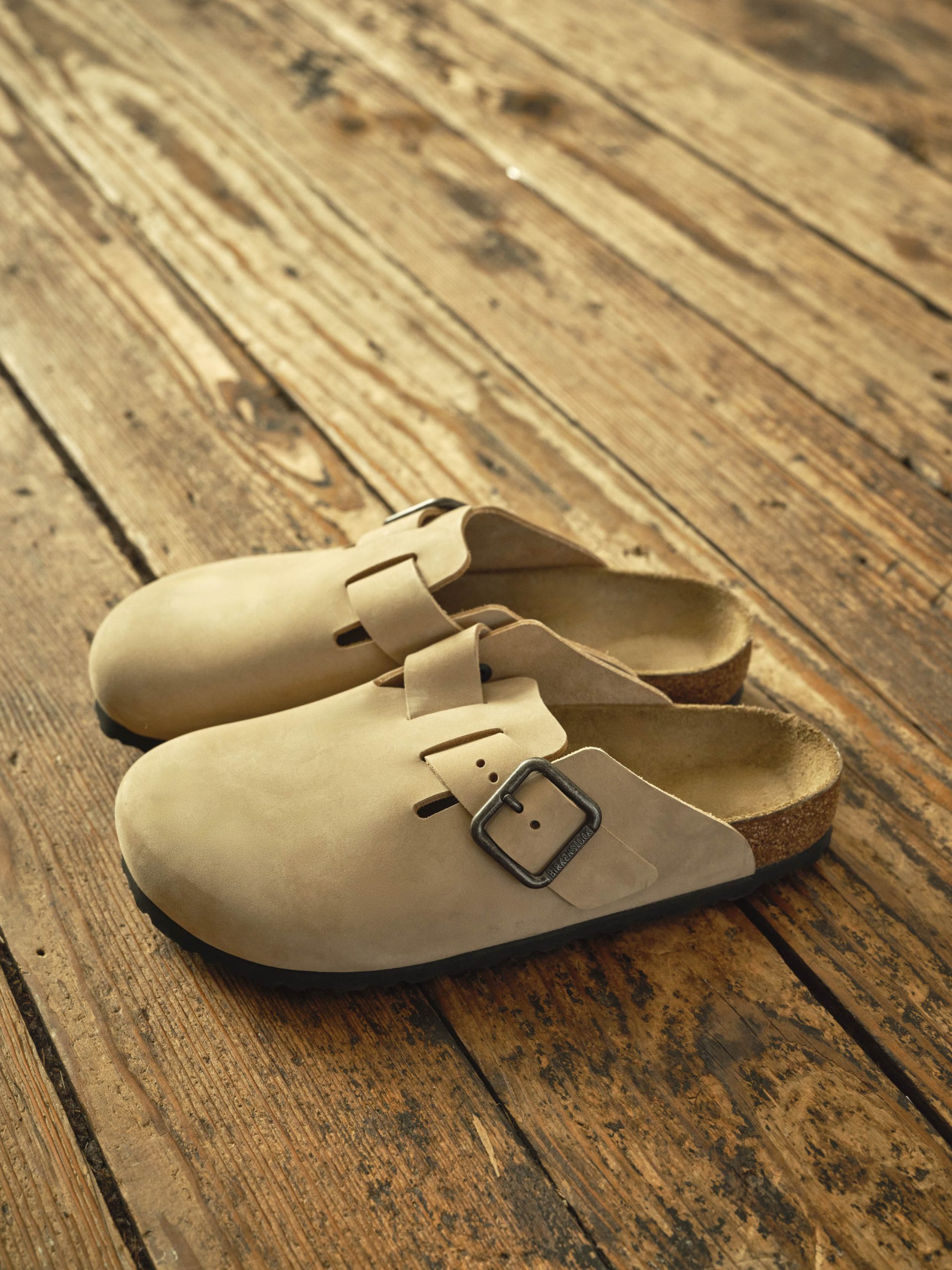 Birkenstock + Faherty Boston Wire Buckle - Sandcastle - Image 2