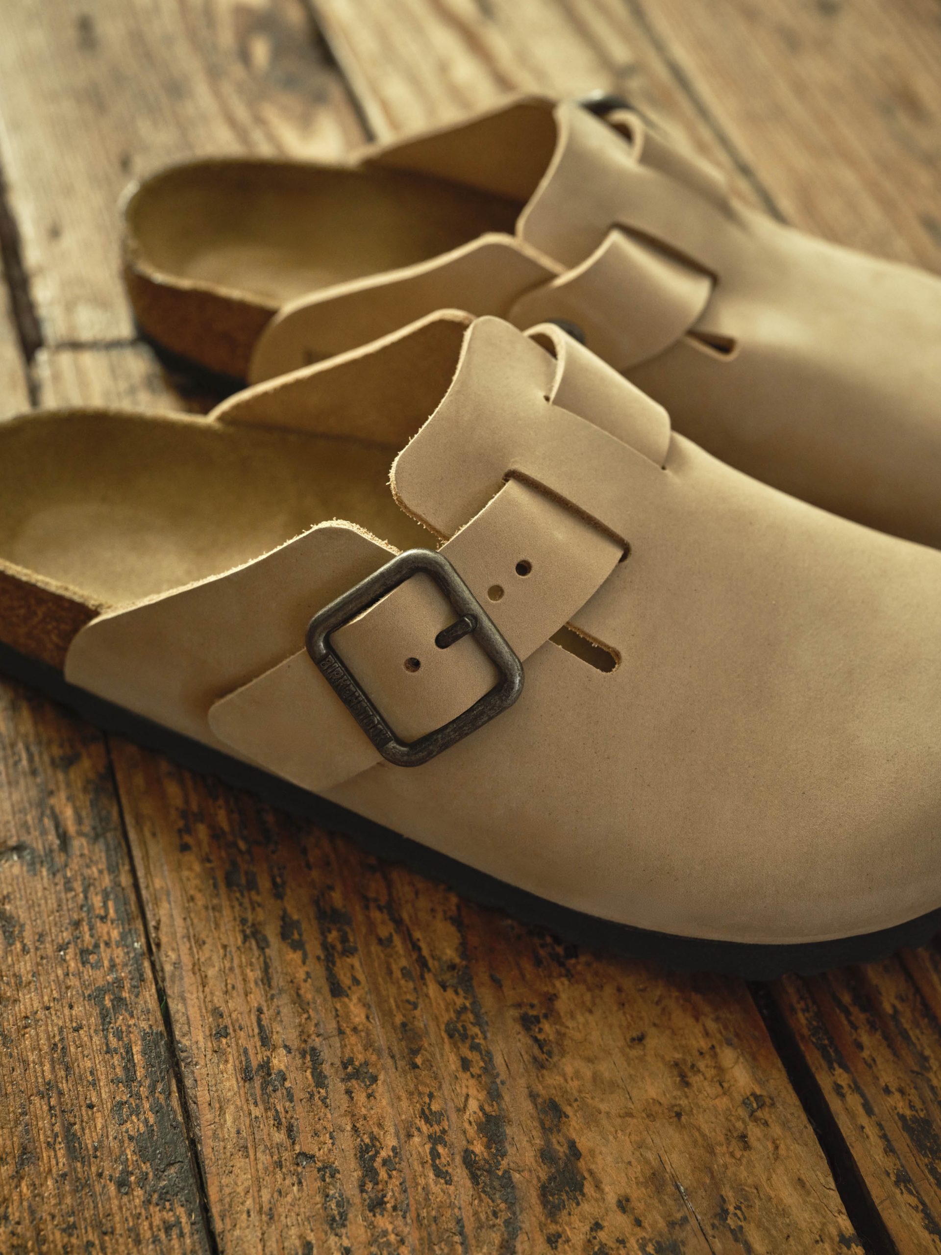 Birkenstock + Faherty Boston Wire Buckle - Sandcastle - Image 3