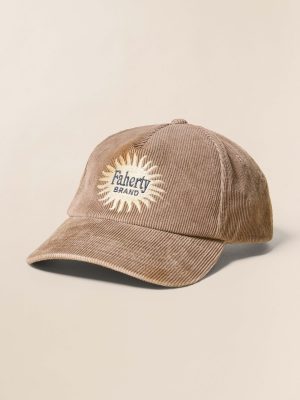 Vintage Cord Baseball Hat - Wood Smoke