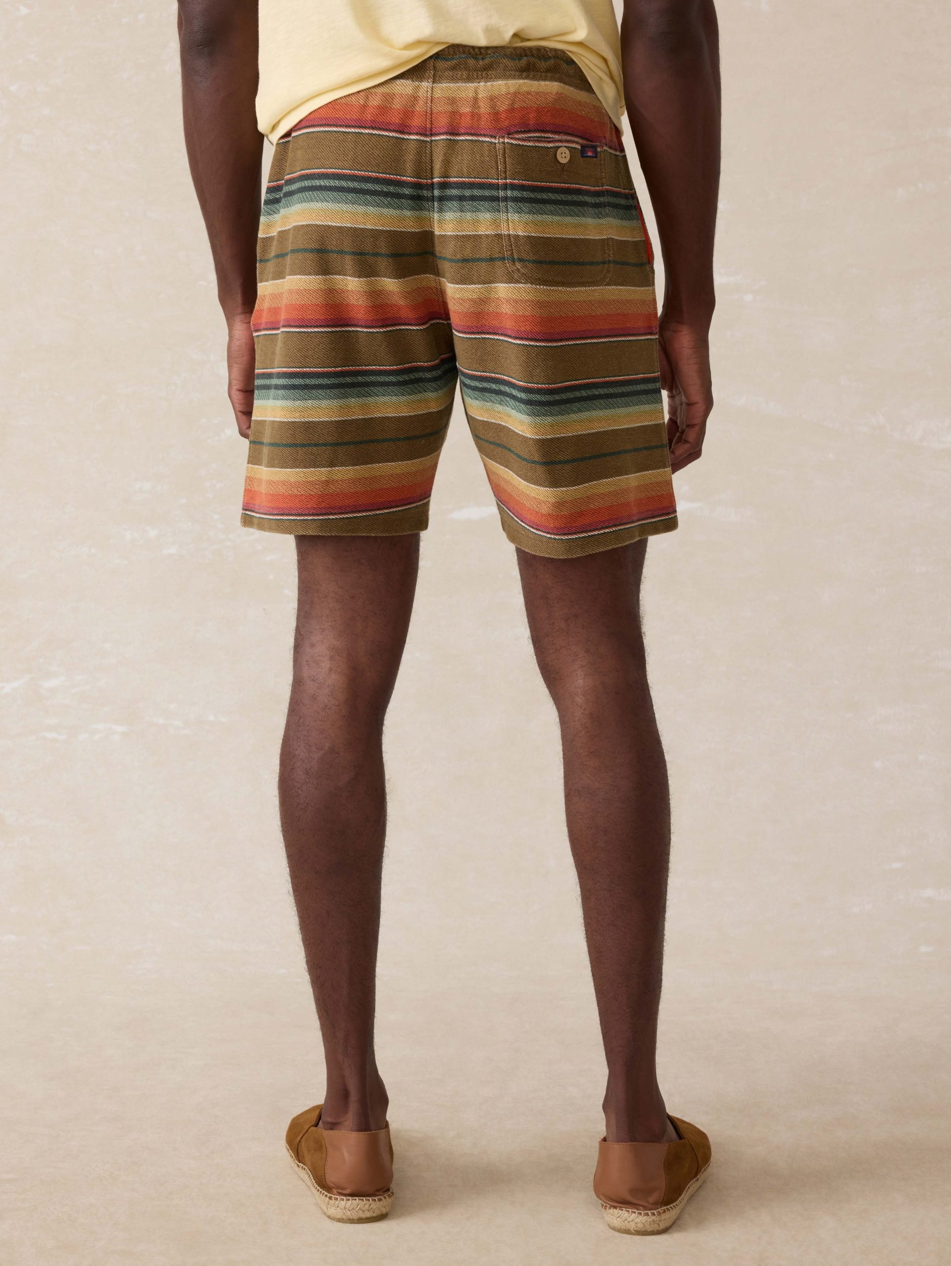 Baja Knit Short - Cannon Beach Stripe - Image 6