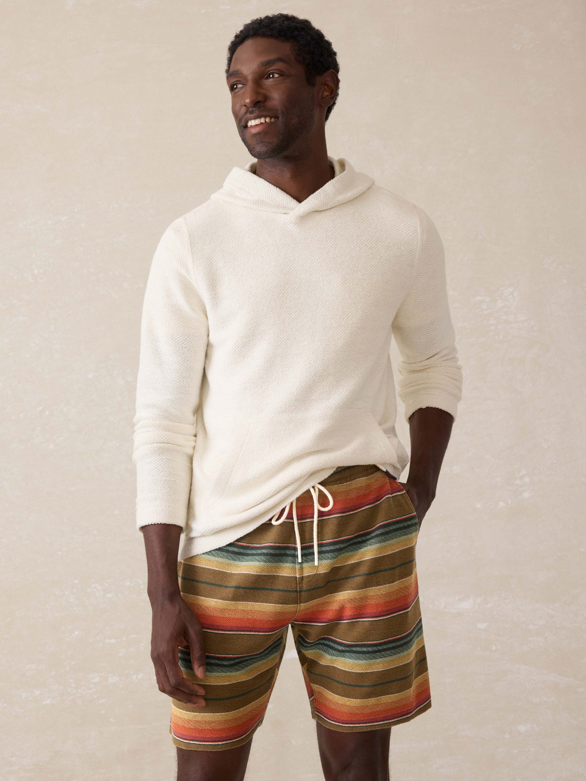 Baja Knit Short - Cannon Beach Stripe - Image 2