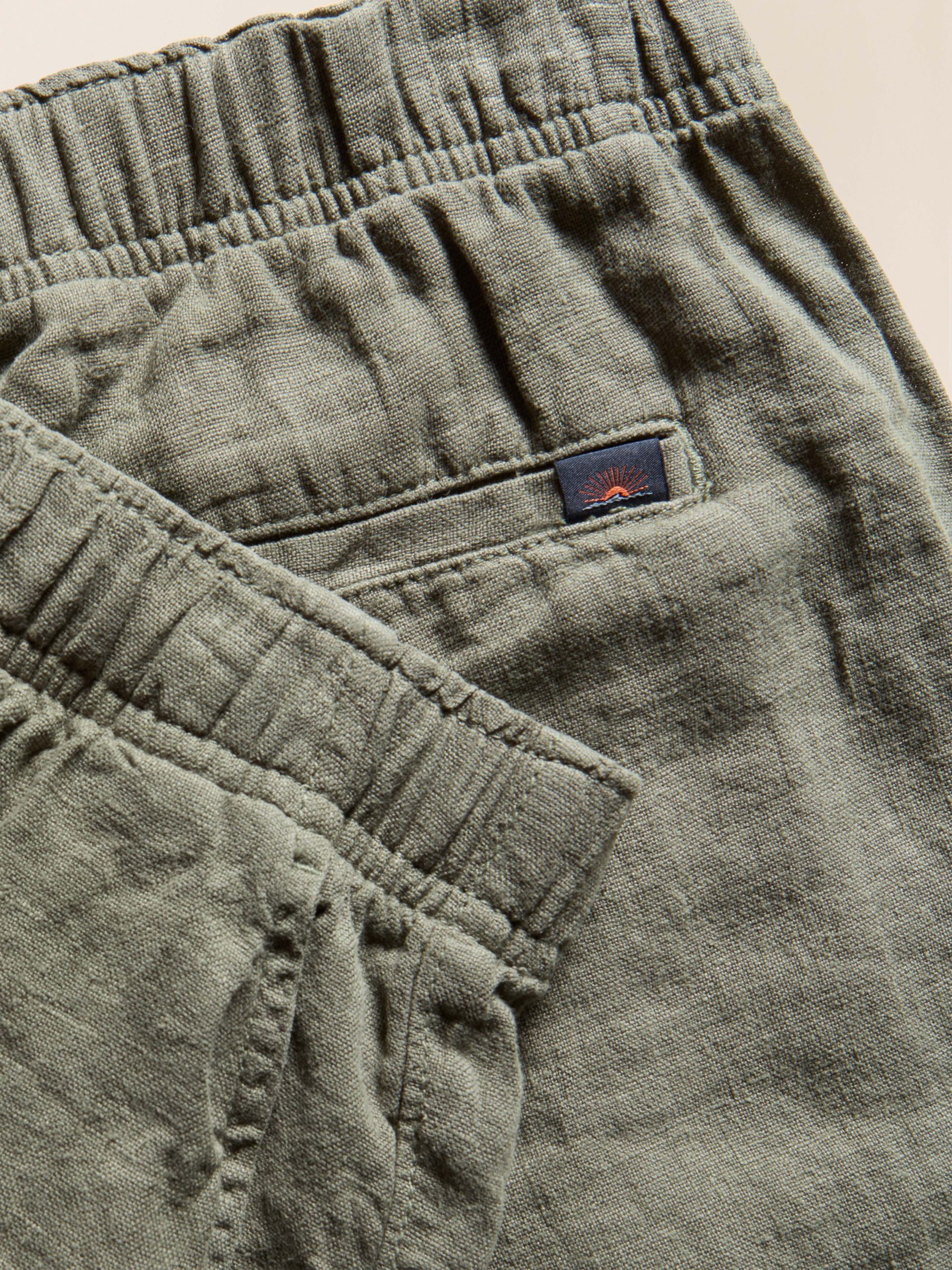 Essential Linen Short (6.5 Inseam) - Spruce - Image 5
