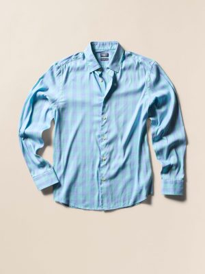 Movement? Monterey Shirt - Lagoon Waters Check