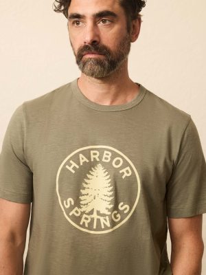Sunwashed Graphic Tee - Light Pine