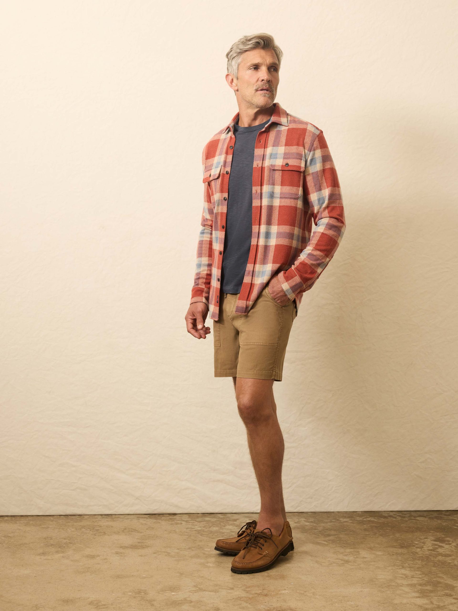 Legend? Sweater Shirt - Copper Falls Plaid - Image 3