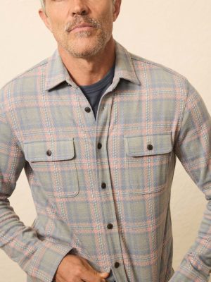 Legend? Sweater Shirt - Forest Rose Plaid