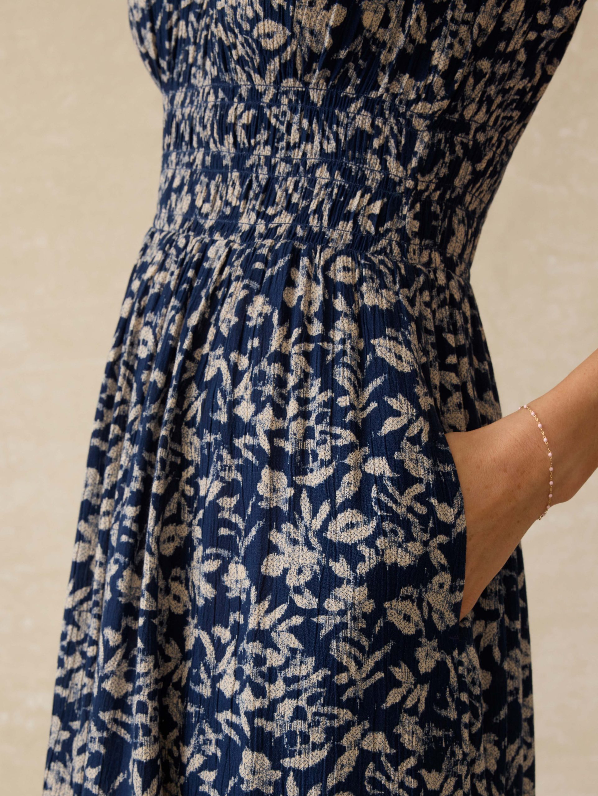 Sunseeker Dress - Juniper Ikat Floral - Image 2
