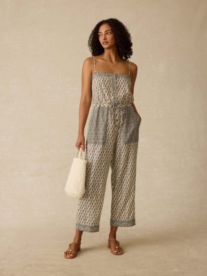 Catalina Jumpsuit - Summer Pearl Blossom