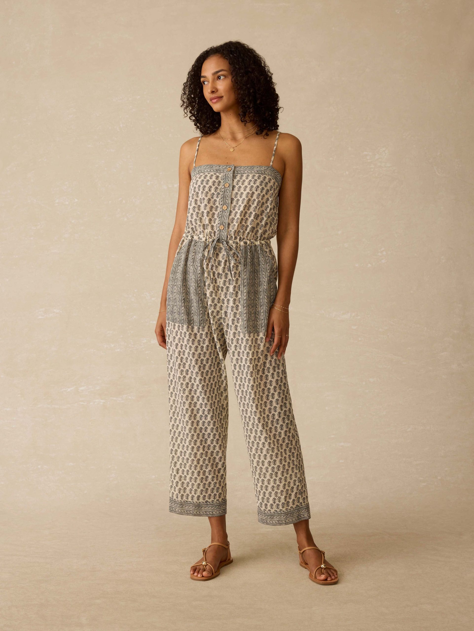 Catalina Jumpsuit - Summer Pearl Blossom - Image 5