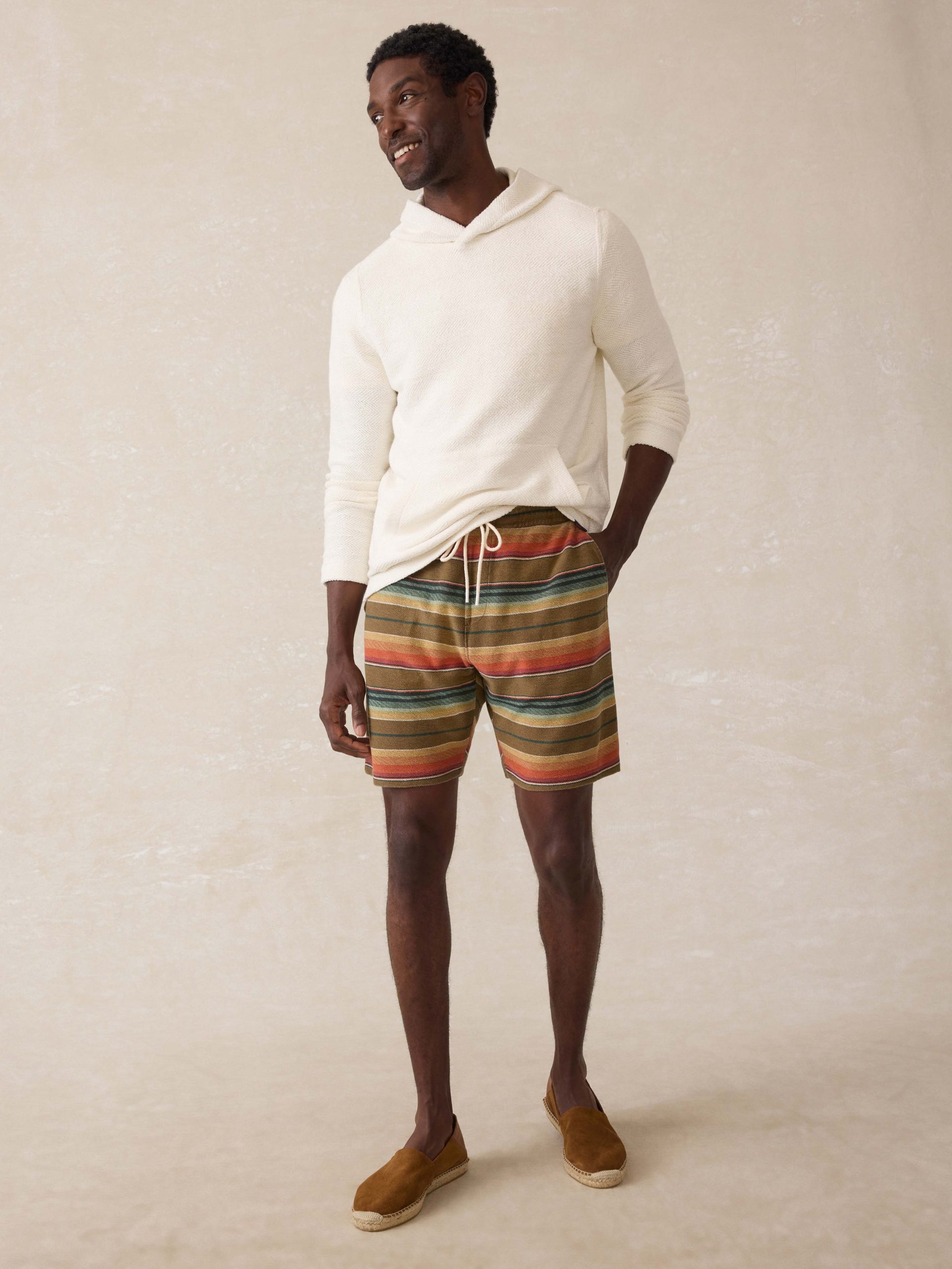 Baja Knit Short - Cannon Beach Stripe - Image 4